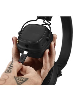 Generic Major IV Bluetooth Headphone,Foldable Wireless Headphones with 80 Hours of Playtime,Black  - Image 3