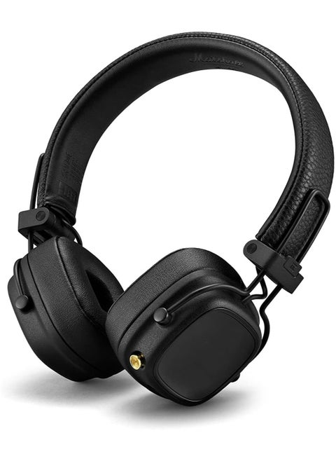 Major IV Bluetooth Headphone,Foldable Wireless Headphones with 80 Hours of Playtime,Black