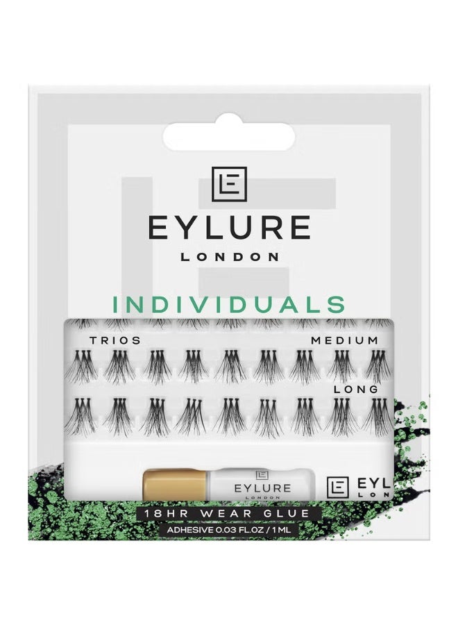 Eylure False Lashes Individuals Trios - Image 1