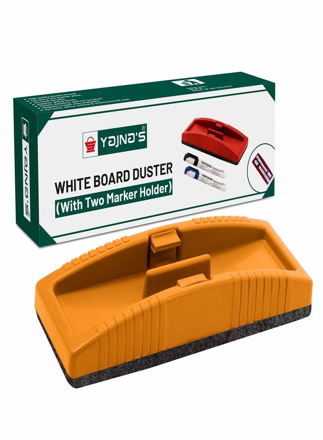 YAJNAS Magnetic Whiteboard Duster, White Board Duster | Whiteboard Eraser for Erasing White Board Marker or Chalk Board Writing - Assorted Colours - Colour May Vary (Magnetic Duster, Pack of 2) - Image 3
