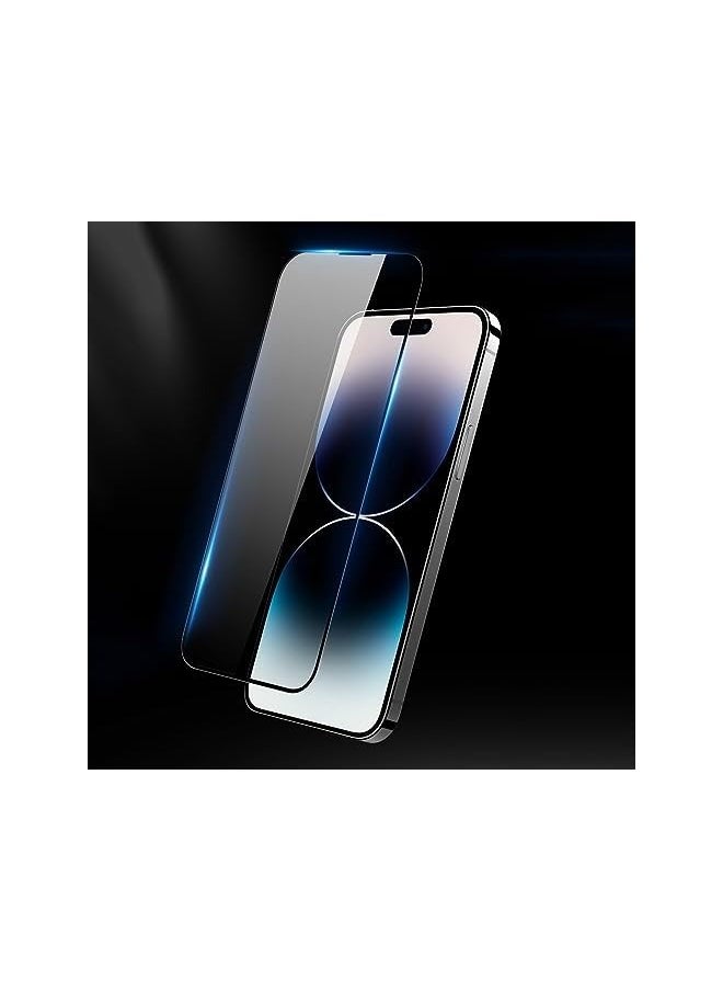 PROMASS Glass for iPhone 15 Pro Max Screen Protector Tempered Glass Full Glue Edge-to-Edge Screen Protector for iPhone 15 Pro Max (2023)  - Image 2