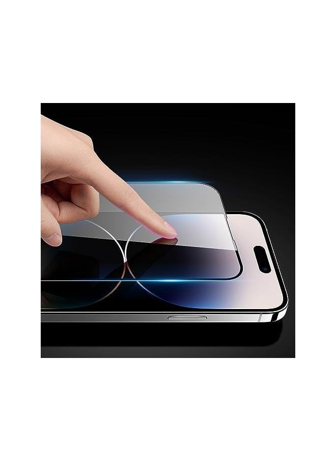 PROMASS Glass for iPhone 15 Pro Max Screen Protector Tempered Glass Full Glue Edge-to-Edge Screen Protector for iPhone 15 Pro Max (2023)  - Image 3