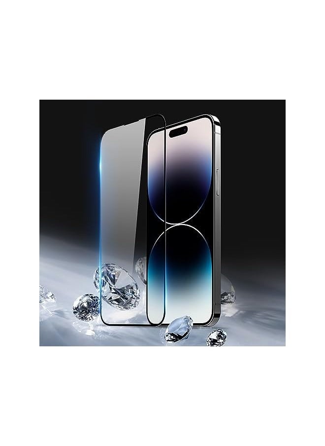 PROMASS Glass for iPhone 15 Pro Max Screen Protector Tempered Glass Full Glue Edge-to-Edge Screen Protector for iPhone 15 Pro Max (2023)  - Image 4