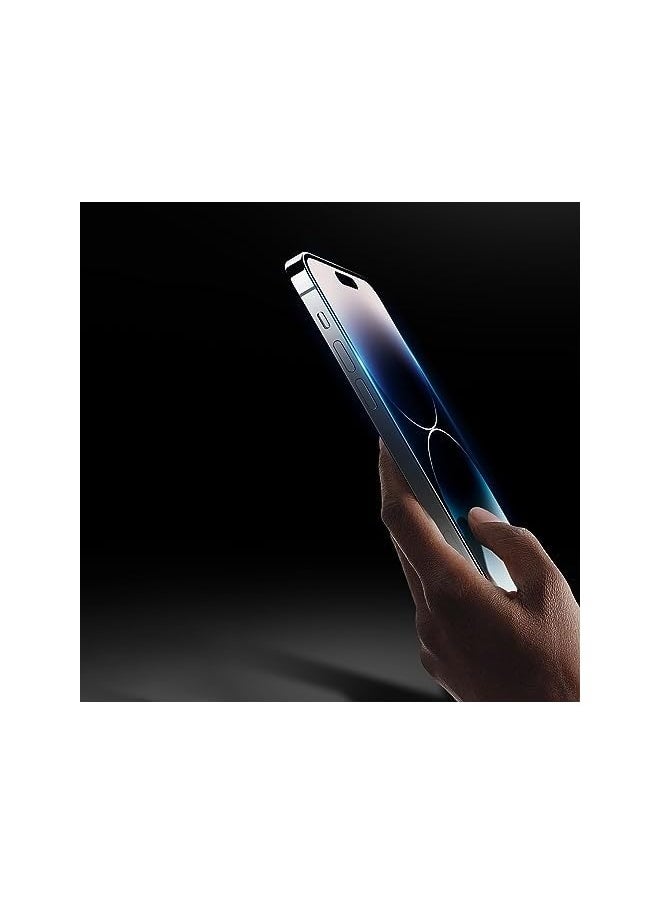 PROMASS Glass for iPhone 15 Pro Max Screen Protector Tempered Glass Full Glue Edge-to-Edge Screen Protector for iPhone 15 Pro Max (2023)  - Image 5