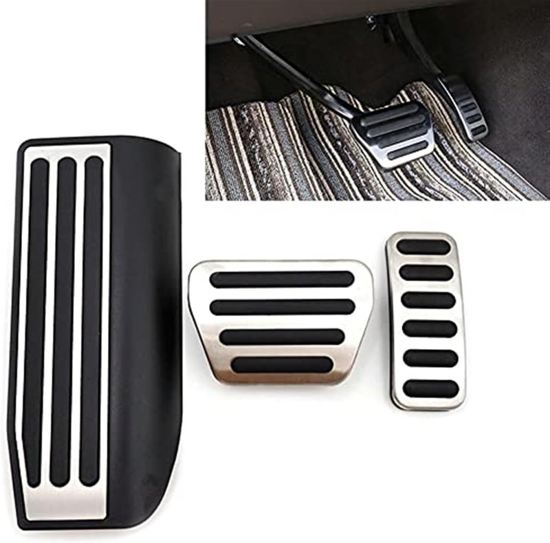 Vuzmode 3PCS MT Car Pedal Cover Kit for Land Rover - Image 5