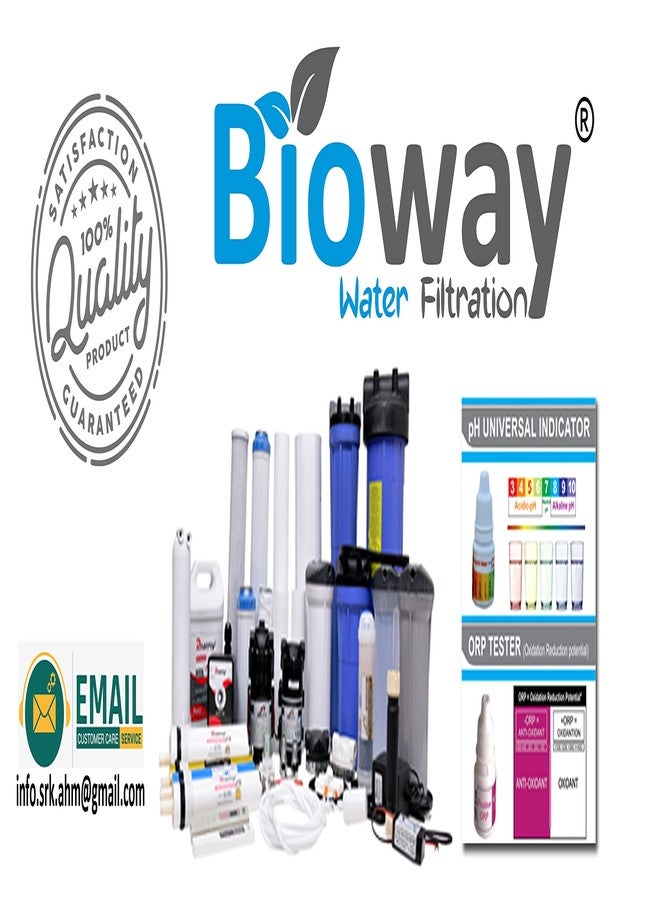 BIOWAY PH & ORP TESTING SOLUTION KIT LIQUID DROPS FOR TESTING RO/ANY WATER BY SELF - Image 3