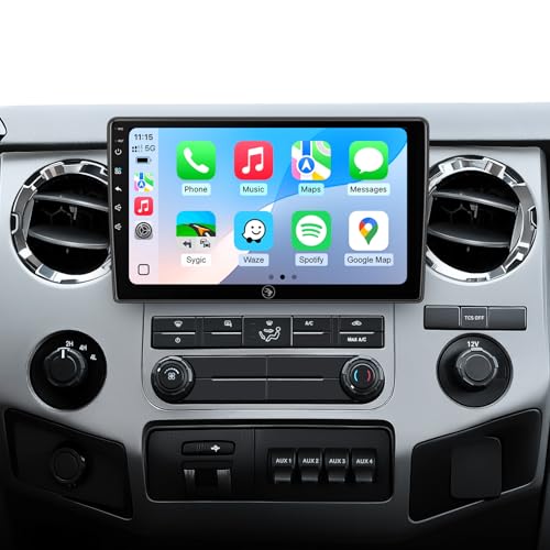 AINAVITO 10 Inch for Ford F150 Radio 2004-2008, F250/F350/450/550 2008-2016 Radio Upgrade Wireless CarPlay Android Auto, Plug and Play, 5G Wi-Fi, Bluetooth 5.0 QLED Touch Screen Car Stereo - Image 1