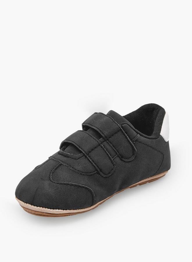 Barefeet Booties With Hook & Loop- Panelled - Image 4