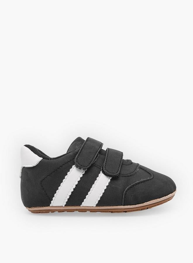 Barefeet Booties With Hook & Loop- Panelled - Image 1