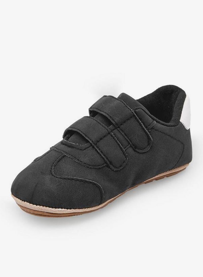 Barefeet Booties With Hook & Loop- Panelled - Image 4