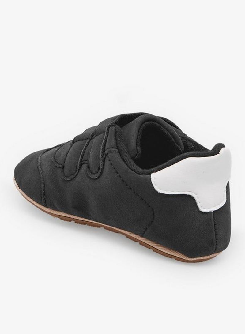 Barefeet Booties With Hook & Loop- Panelled - Image 5