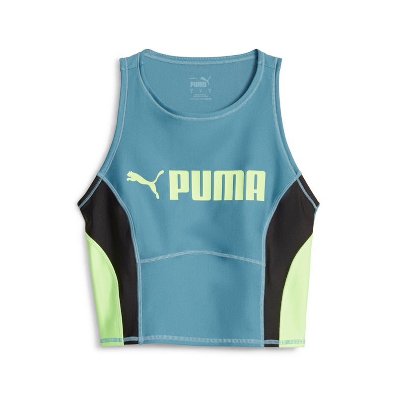 PUMA FIT Eversculpt Womens Blue Training Tank Top - Image 4