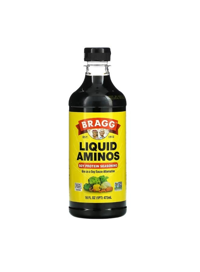 Bragg Liquid Aminos Soy Protein Seasoning 16 fl oz 473 ml - Image 1