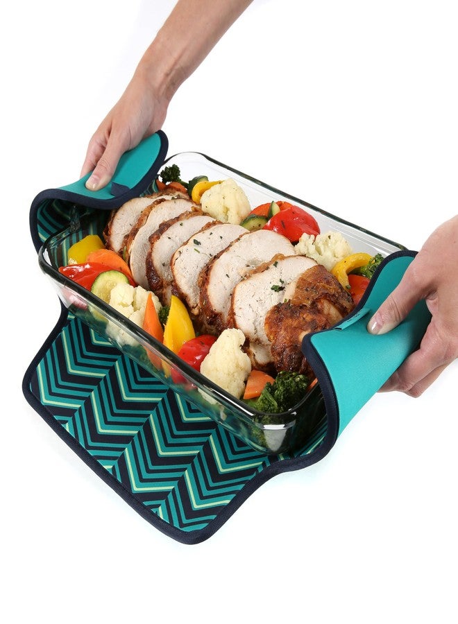 Arctic Zone Expandable Thermal Insulated Food Carrier, Large, Teal, Fabric - Image 5