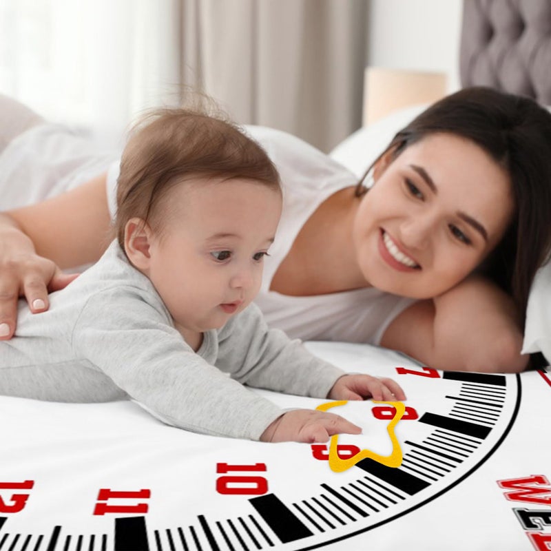 CSFOTO Racing Car Baby Monthly Milestone Blanket Newborn Growth Record Prop Milestone Blanket for Baby Boy Photography Props for Newborn Baby Shower 60"x40" with Frames - Image 2