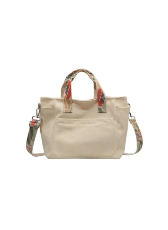 Rup Art Adjustable Shoulder Bag Women’s Nylon Canvas Bag Casual Tote Crossbody Bags With Zipper Rup Art  - Image 1