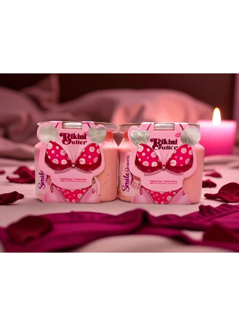 سمايل قطعتين زبدة البكيني للجسم والمناطق الحساسة 450 مل - Image 1