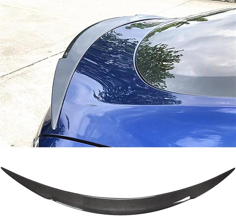 Wivplex Carbon Fiber Rear Trunk Spoiler for Tesla Model S - Image 4
