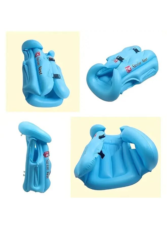سترة سباحة قابلة للتعديل للمراهقين - الطراز الأصفر - إغلاق مشبك آمن - تعلم السباحة - Image 5