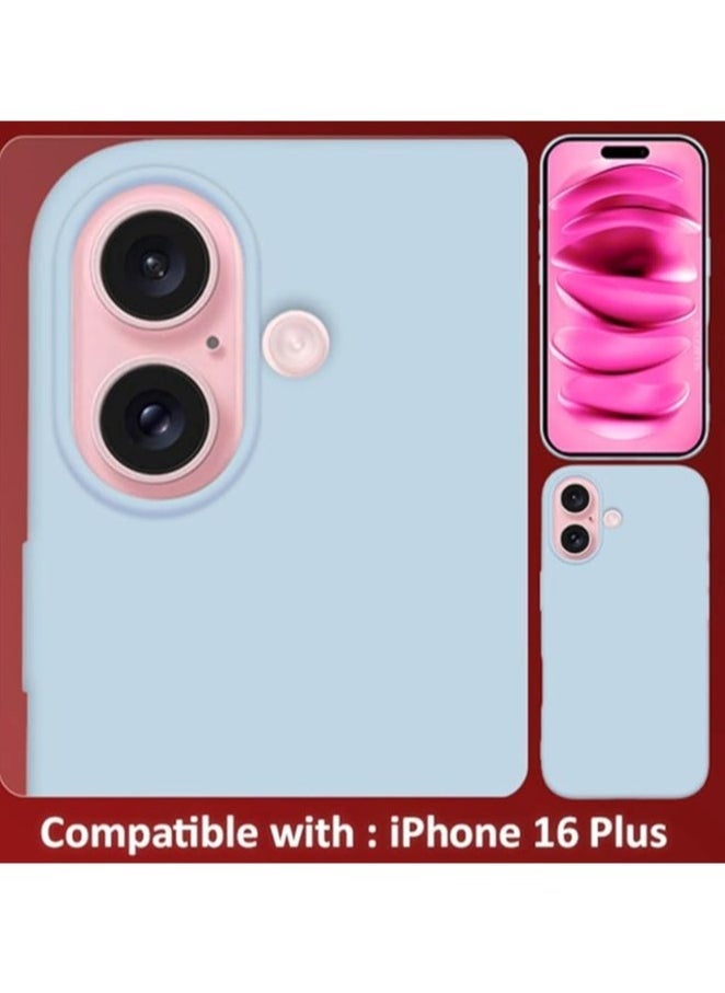 JAJEEK "NEW Liquid Silicone Case for iPhone 16 Plus - Ultra Slim Design, Soft Microfiber Lining & Drop Protection" - Image 5