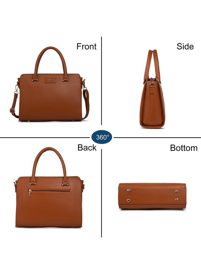 K London حقيبة ك لندن من الجلد النباتي مع حزام كتف قابل للتعديل وقابل للفصل للنساء والفتيات | حقائب كروس بودي أنيقة للنساء | حقيبة كتف للسيدات | حقيبة يد للنساء | حقيبة كتف (2311) (بني) - Image 4