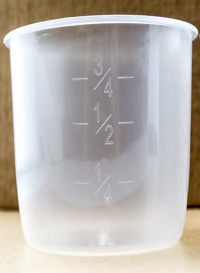 Bright Kitchen 2 Pack Rice Measuring Cup Clear Bright Kitchen Brand Cooker Replacement Cup Plastic (2 Rice Cups) - Image 4