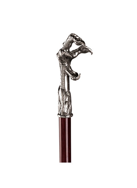 Design Toscano Eagle Talon Pewter Walking Stick