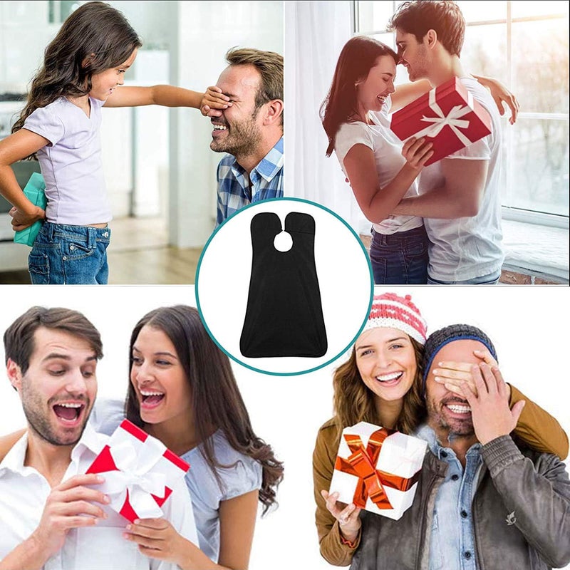 Leaflai Beard Bib Apron, Beard Hair Catcher for Men Shaving & Trimming Non-Stick Waterproof Grooming Cloth with 3 Suction Cups & A Box Valentines Gifts for Men Him Boyfriend - Image 4