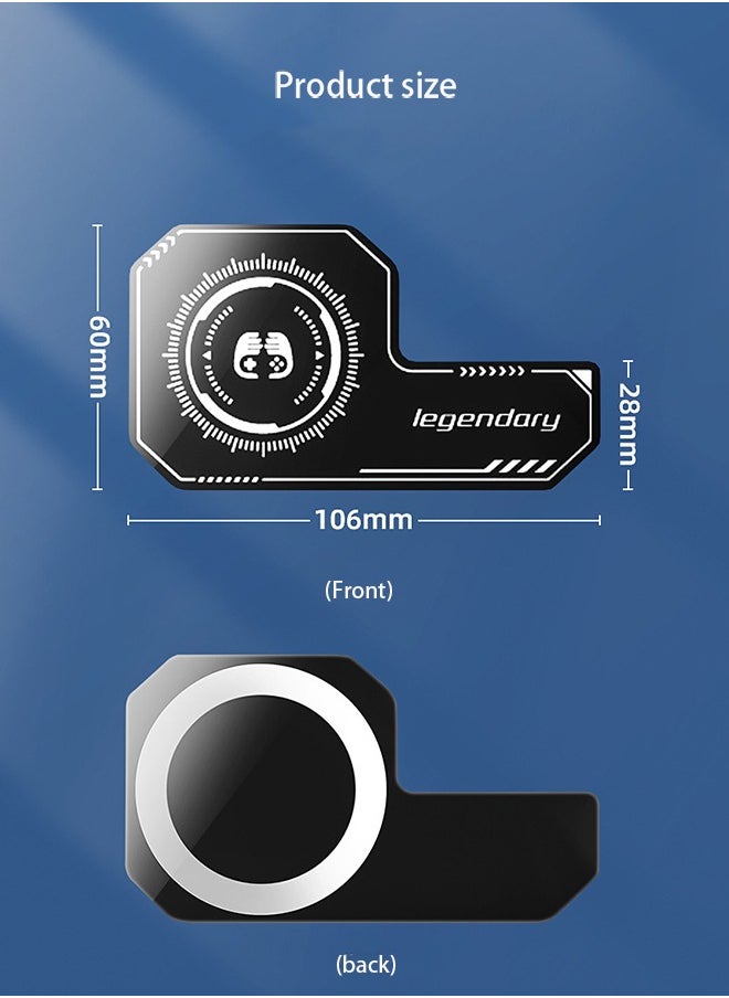 HOOPZOZA Phone Cooling Pad Phone Uniform Heat Plate Absorb Mobile Phone Heat Mobile Phone Heat Sinks  Mobile phone heat spreader plate  - Image 3