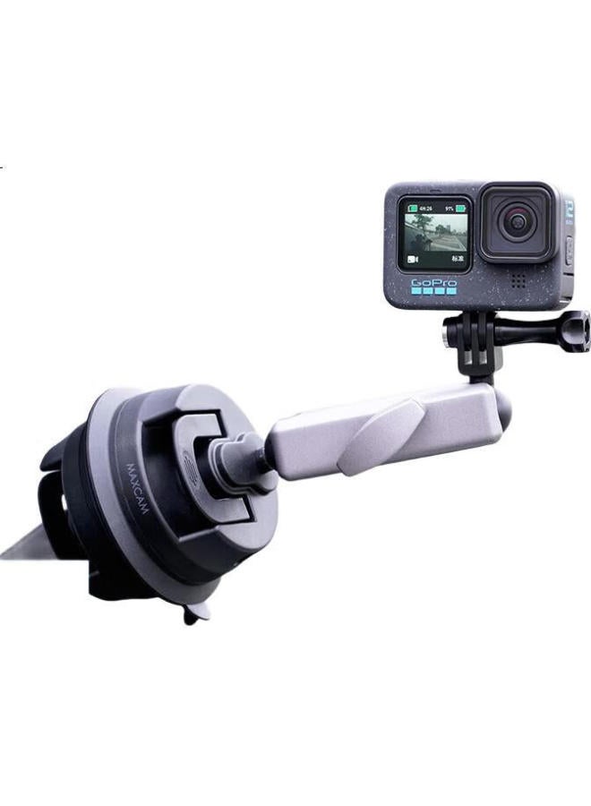 Maxcam / Maixikam Car Aluminum Alloy Suction Cup Glass Fixed Car Off-Road Bracket Accessories For Yingshi Ace Pro 2/Gopro 13/12/11 Sports Camera - Image 3