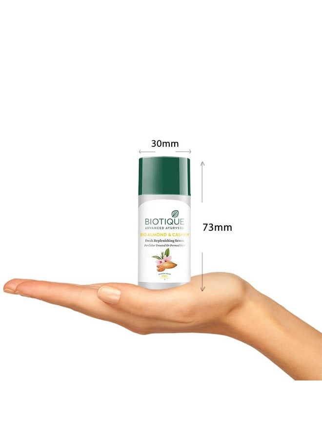 Biotique Biotique Bio Almond and Cashew Fresh Replenishing Serum, 35ml/1.18 Oz.  - Image 4