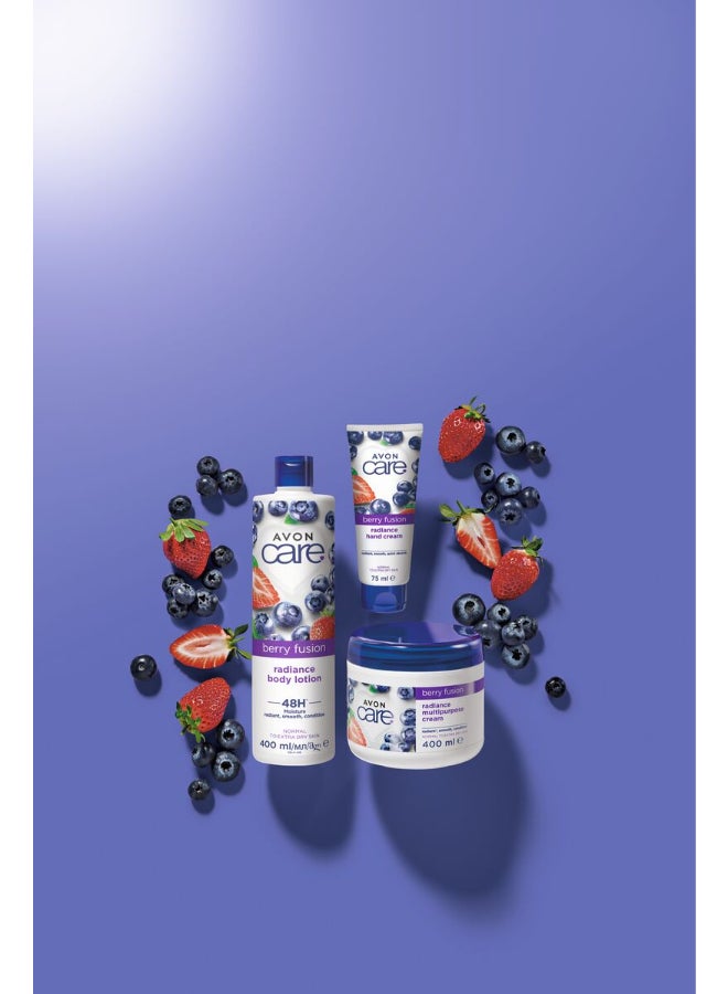 Avon Care Berry Fusion Radiance Multipurpose Cream - 400Ml 400ml - Image 2