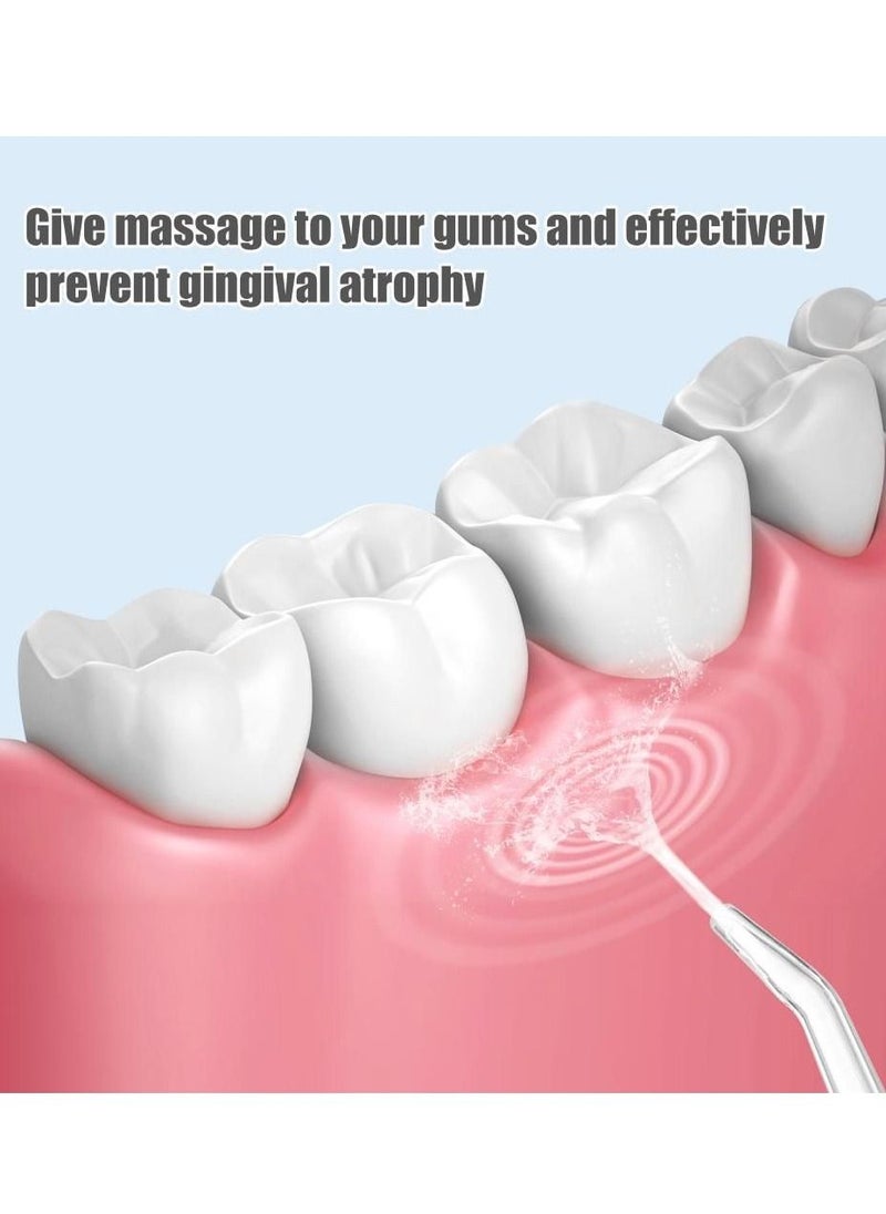 Elaimei - Water Flossers For Teeth USB Rechargeable Water Teeth Cleaner Picks  With 4 Nozzles - Image 1
