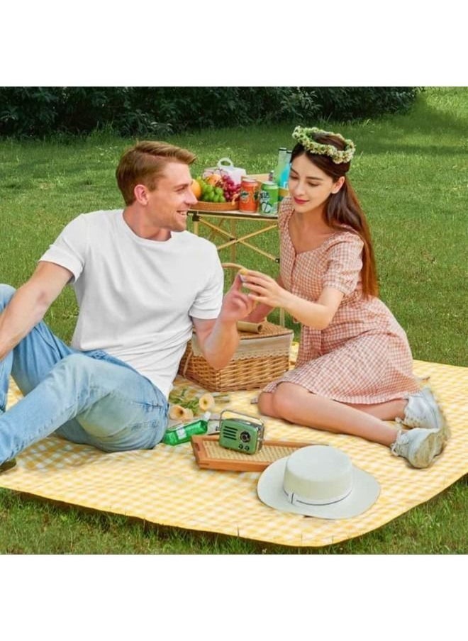 Generic Outdoor Picnic Mat, Waterproof and Moisture-proof Portable Foldable Field Camping Mat, Tablecloth Tourist Mat Beach Blanket  - Image 2
