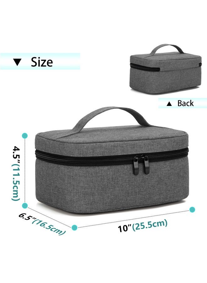 BAFASO Wearable Breast Pump Bag Compatible with Elvie and Momcozy Breast Pump, Case for Wearable Breast Pump and Extra Parts (Patent Pending), Gray - Image 4