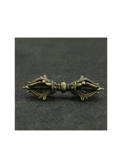 WYBOT Tibetan Buddhist Pendant Antique Bronze Copper Dorje Vajra Pestle Prayer Ruyi Charms Religious Phurba Jewelry Pendant Meditation Yoga Crafts for Necklace Keychain  - Image 4