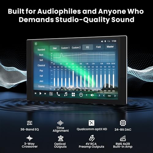 ATOTOZONE X10 12.5" QLED Floating Display Android Car Stereo, Single/Double-DIN, Dual-Cam DVR, AI Vision, Re-Mote LiveView, 7.1.2 Audio, 4V RCA, HDMI in, ADS Protocol, 8G+128G, 4G LTE, Parking Guard - Image 5