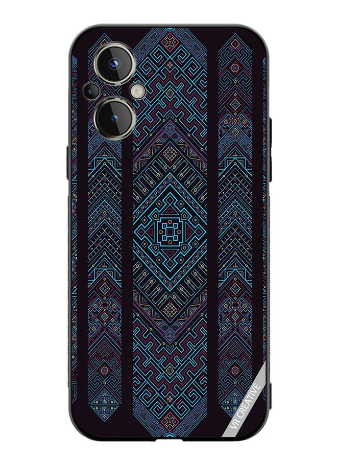 VR CREATIVE Protective Case Cover For OnePlus Nord N20 5G Mandala Design Multicolour - Image 1