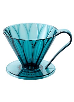 كافيك قمع فلور تريتان 4 كوب blue green 