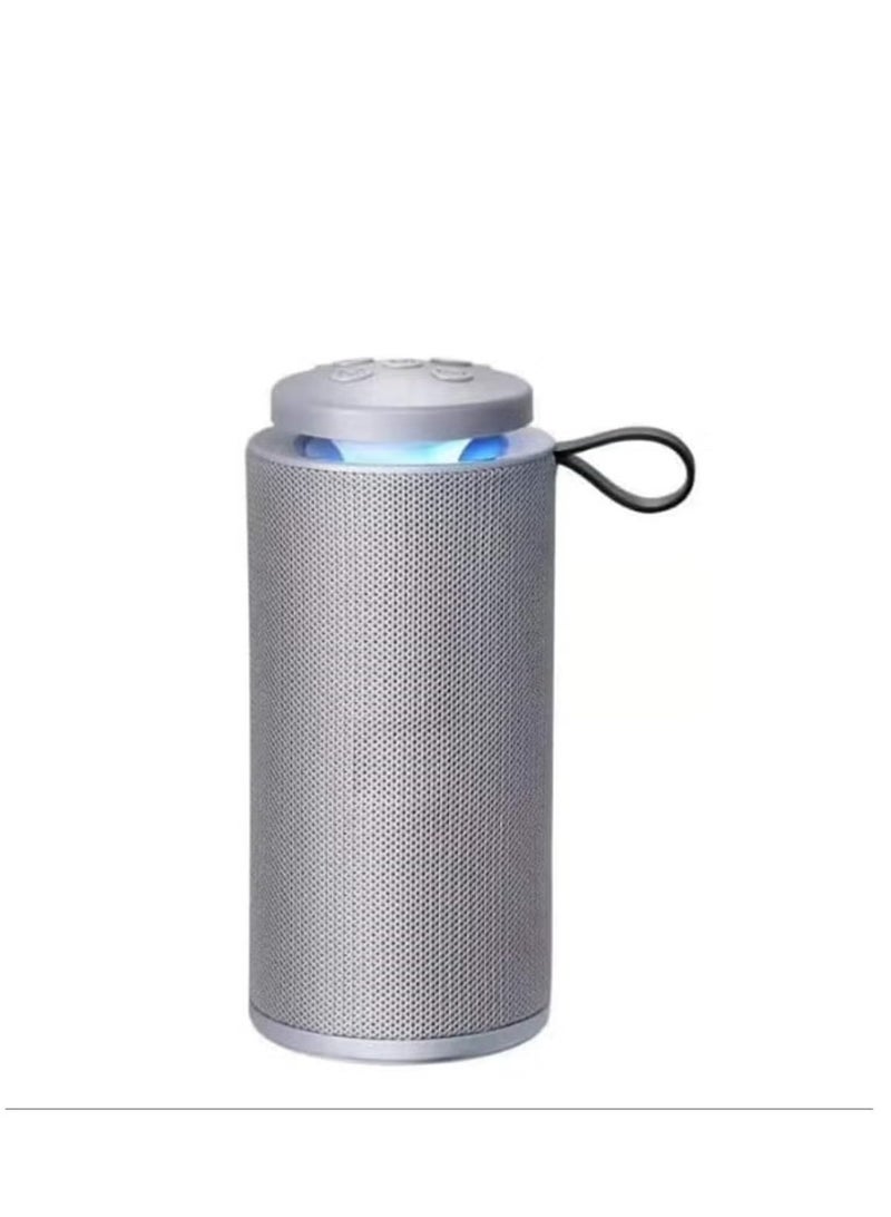 Bluetooth Speaker Gt-112 Supports Memory Card And Flash And Supports Aux Cable silver - Image 1