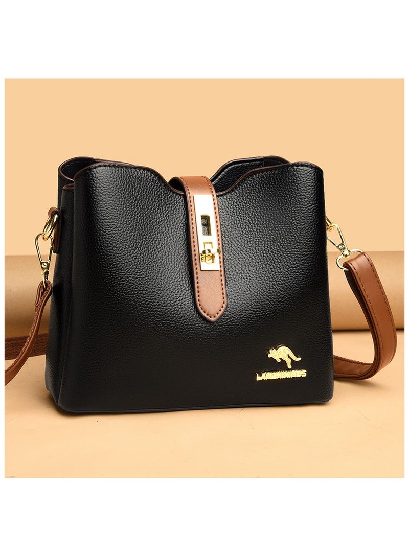 KAIDIFEINIROO Women Handbag Crossbody Bag with Removable Shoulder Strap Fashion Leather Shoulder Hand Bag Waterproof Tote Satchel Bag for Office Travel - Image 1
