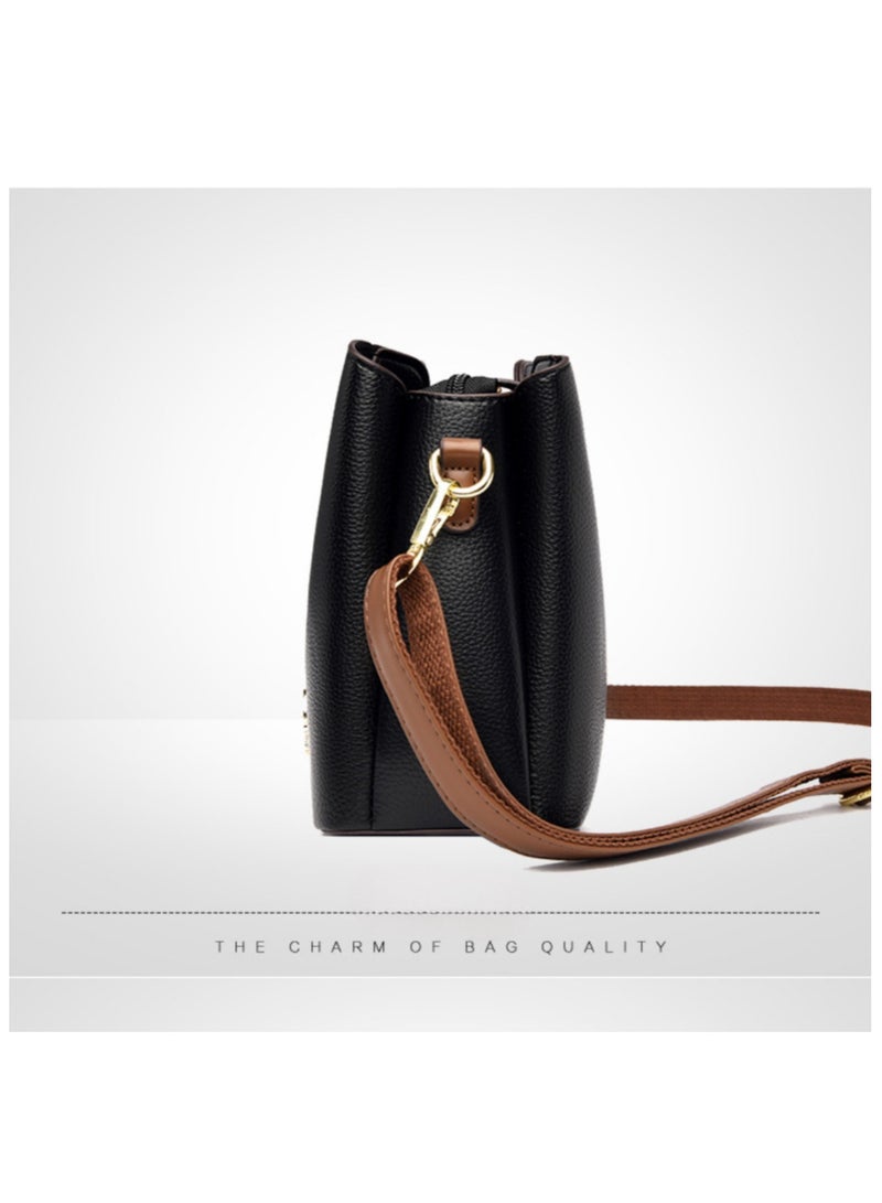 KAIDIFEINIROO Women Handbag Crossbody Bag with Removable Shoulder Strap Fashion Leather Shoulder Hand Bag Waterproof Tote Satchel Bag for Office Travel - Image 5