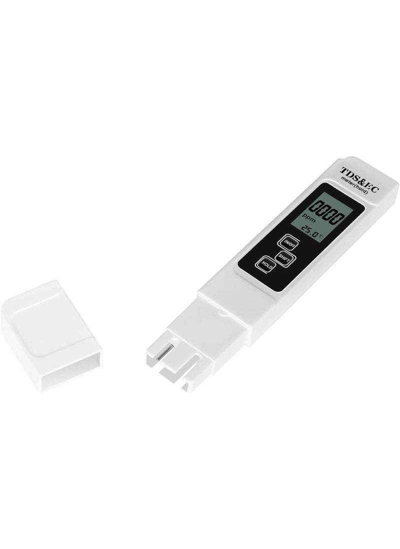 iPower iPower 2Pack TDS Digital Tester ppm EC  Temperature 3 in 1 Pen with  2 Accuracy Ideal Water Test Meter for Household Drinking Swimming Pool Aquarium  - Image 2