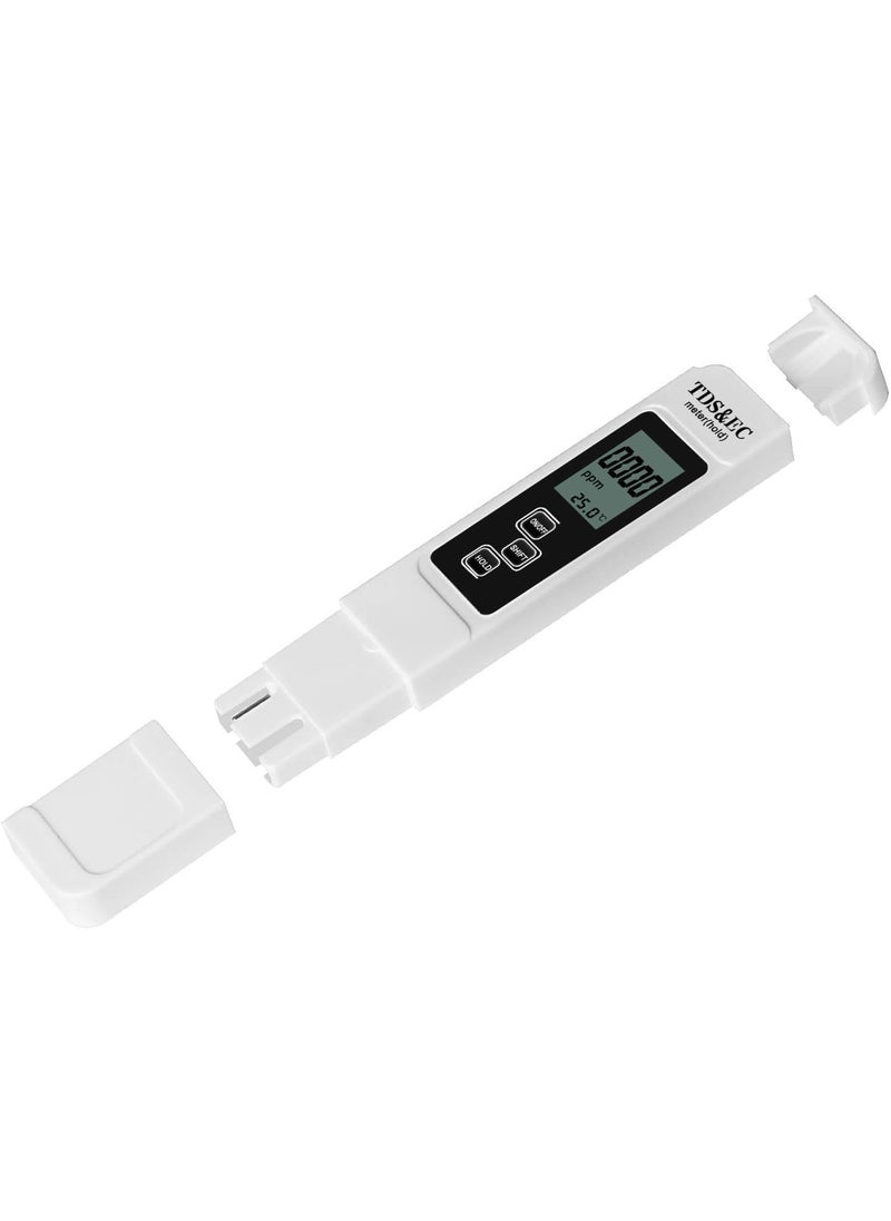 iPower iPower 2Pack TDS Digital Tester ppm EC  Temperature 3 in 1 Pen with  2 Accuracy Ideal Water Test Meter for Household Drinking Swimming Pool Aquarium  - Image 3