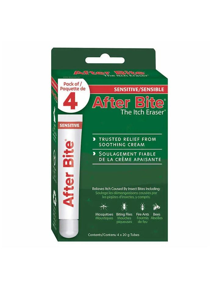 After Bite Gel Insect Bite & Sting Treatment Skin Protectant Portable Instant Relief 20g 4 packs - Image 1