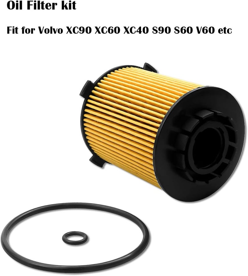 GUZIKO 2Pcs Oil Filters for Volvo Models - Image 2