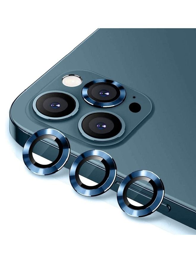 Zolo Anti Scratch HD Premium Tempered Camera Lens Protector for iPhone 12 PRO MAX Blue 