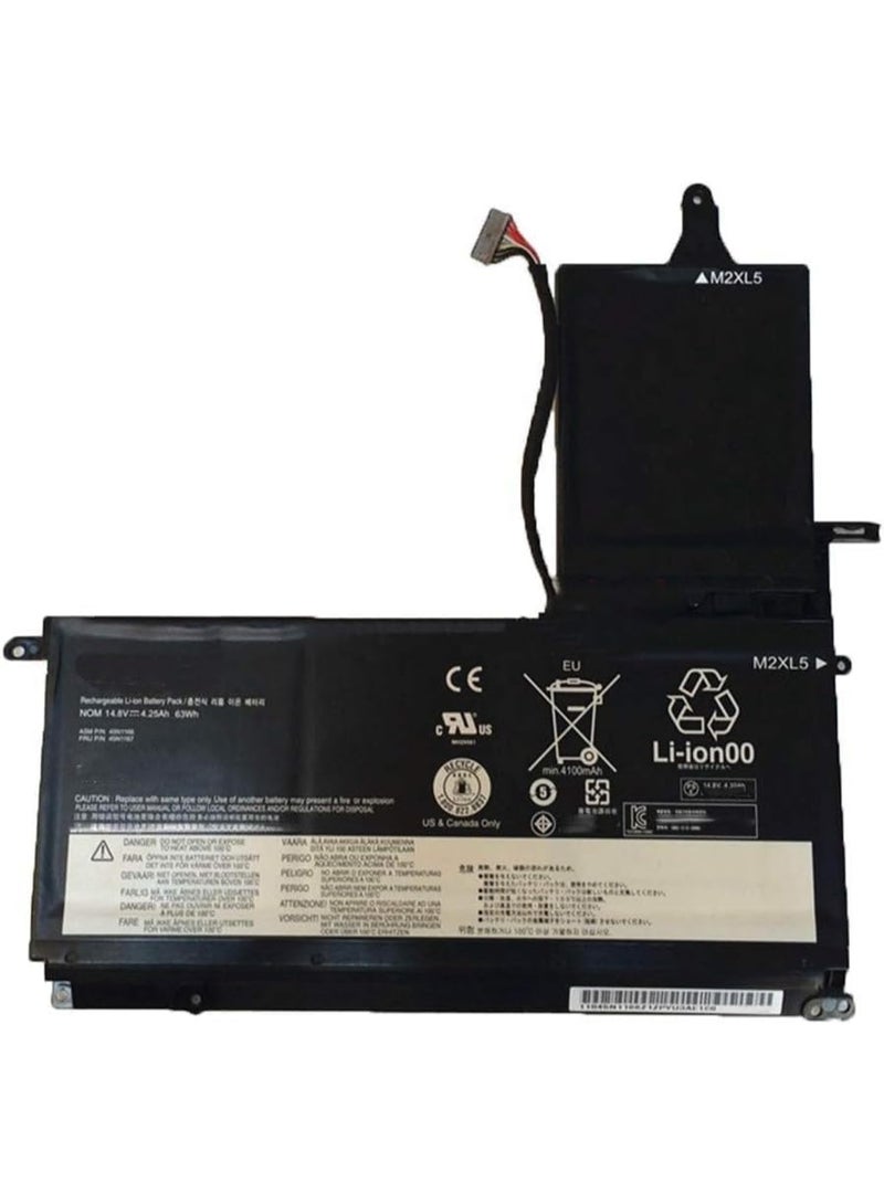 Terabyte 45N1164 45N1165 45N1166 Battery for Len.ovo Think Pad S5-S530 S531 S540 - Image 1