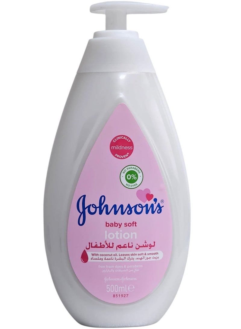 Johnson's Baby Baby shampoo, lotion, and oil set 750+500+500 ml  - Image 3