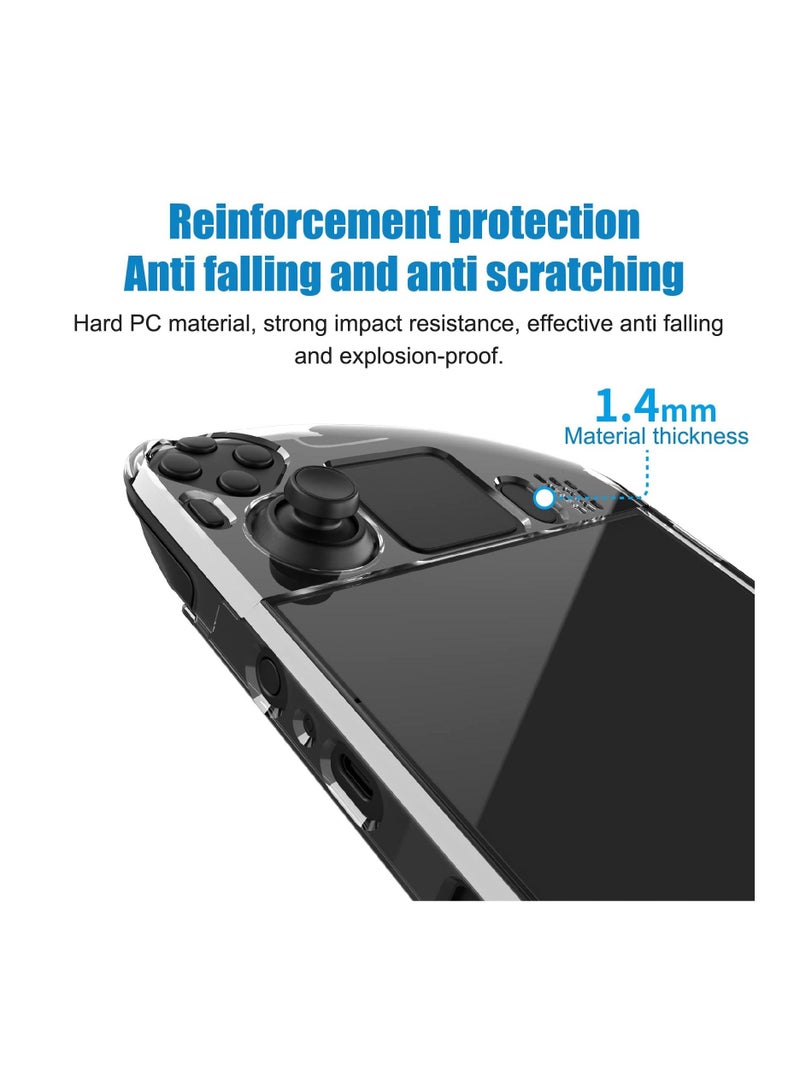 Y&D Clear Protective Case for Valve Steam Deck Crystal Pc Hard Dustproof And Drop-proof All Round Protection  - Image 4
